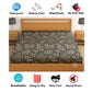 CHHAVI INDIA 210 TC Microfiber Waterproof Printed Fitted (Elastic) Bedsheet