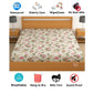 CHHAVI INDIA 210 TC Microfiber Waterproof Printed Fitted (Elastic) Bedsheet