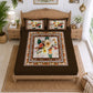 CHHAVI INDIA 210 TC Microfiber Printed King Size Bedsheet With 2 Pillow Covers (Copy)