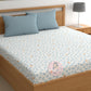 CHHAVI INDIA 210 TC Microfiber Printed Double Bedsheet With Pillow Covers