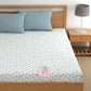 CHHAVI INDIA 210 TC Microfiber Printed Double Bedsheet With Pillow Covers
