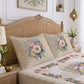CHHAVI INDIA 210 TC Microfiber Printed King Size Bedsheet With 2 Pillow Covers
