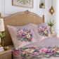 CHHAVI INDIA 210 TC Microfiber Printed King Size Bedsheet With 2 Pillow Covers