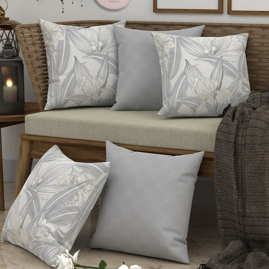 CHHAVI INDIA Microfiber Cushions Cover