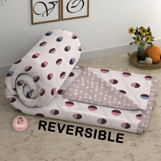 MulticolorChhavi india 210 TC single Bed Comforter