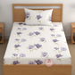 CHHAVI INDIA 180 TC Microfiber Printed Single Bedsheet With 1 Pillow Cover