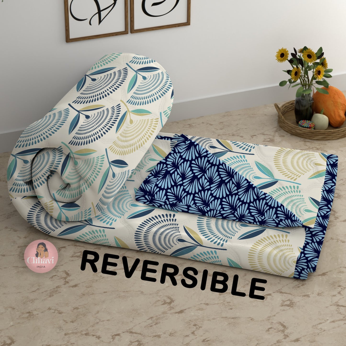 CHHAVI INDIA Printed Double Comforter for AC Room