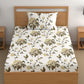 CHHAVI INDIA 180 TC Microfiber Printed Single Bedsheet With 1 Pillow Cover