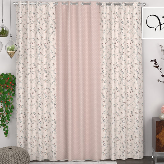 CHHAVI INDIA DESIGNER PRINTED DOOR CURTAIN PACK OF 3