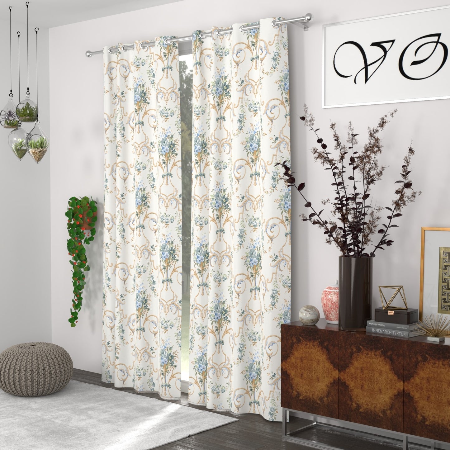 CHHAVI INDIA DESIGNER PRINTED DOOR CURTAIN