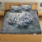 CHHAVI INDIA 210 TC Microfiber Printed King Size Bedsheet With 2 Pillow Covers