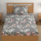 CHHAVI INDIA 180 TC Microfiber Printed Single Bedsheet With 1 Pillow Cover