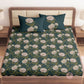 CHHAVI INDIA 210 TC Microfiber Printed King Size Bedsheet With Pillow Covers