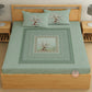 CHHAVI INDIA 210 TC Microfiber Printed King Size Bedsheet With 2 Pillow Covers
