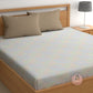 CHHAVI INDIA 210 TC Microfiber Printed King Size Bedsheet With Pillow Covers