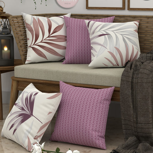 CHHAVI INDIA Microfiber Cushions Cover