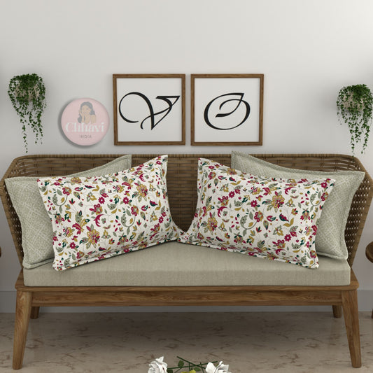 CHHAVI INDIA Microfiber Pillow Cover