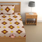 CHHAVI INDIA 180 TC Microfiber Printed Single Bedsheet With 1 Pillow Cover