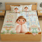 CHHAVI INDIA 210 TC Microfiber Printed King Size Bedsheet With 2 Pillow Covers