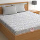 CHHAVI INDIA 210 TC Microfiber Printed King Size Bedsheet With 2 Pillow Covers