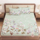 CHHAVI INDIA 210 TC Microfiber Printed King Size Bedsheet With Pillow Covers