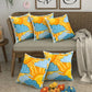CHHAVI INDIA Microfiber Cushions Cover Pack of 5