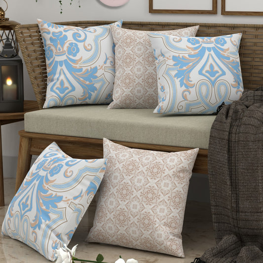 CHHAVI INDIA Microfiber Cushions Cover