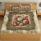 CHHAVI INDIA 210 TC Microfiber Printed King Size Bedsheet With 2 Pillow Covers