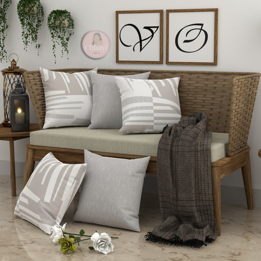 CHHAVI INDIA Microfiber Cushions Cover