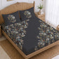 CHHAVI INDIA 210 TC Microfiber Printed King Size Bedsheet With 2 Pillow Covers