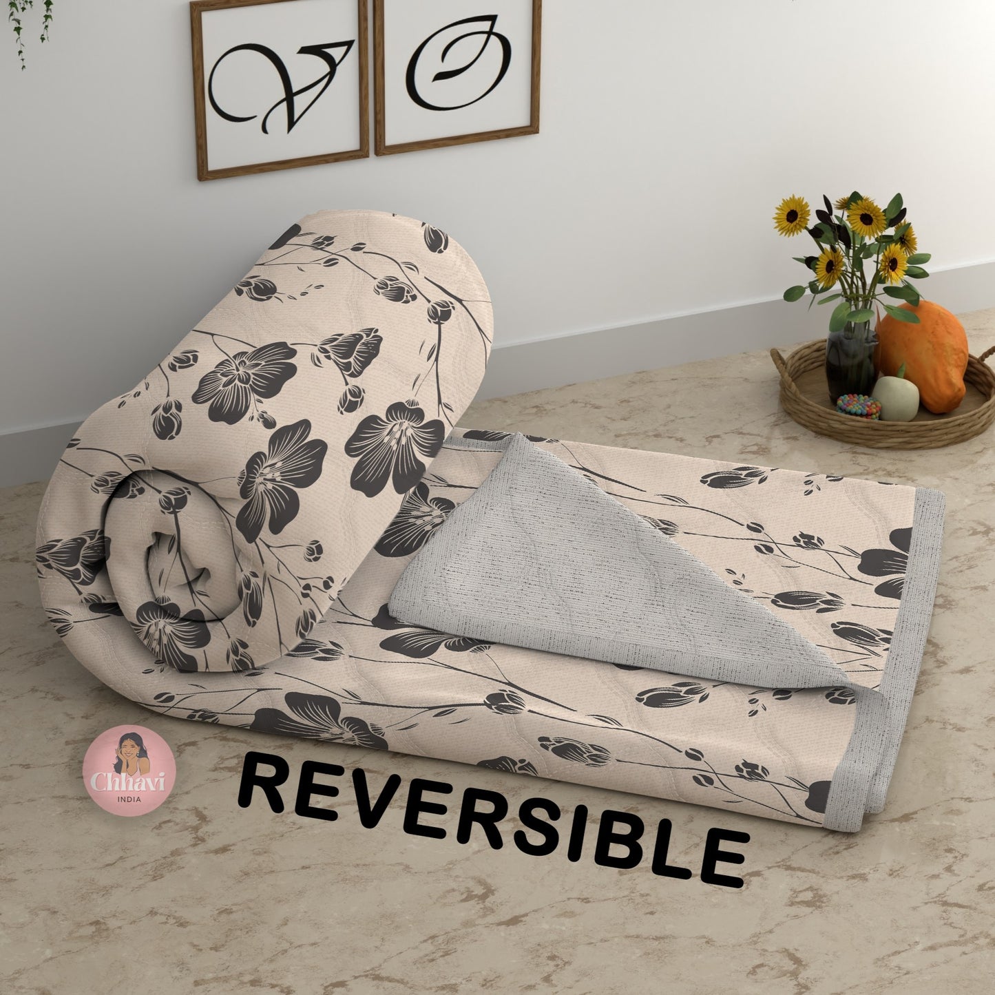 Chhavi india 210 TC single Bed Comforter