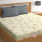CHHAVI INDIA 210 TC Microfiber Printed King Size Bedsheet With Pillow Covers