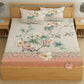 CHHAVI INDIA 210 TC Microfiber Printed King Size Bedsheet With 2 Pillow Covers