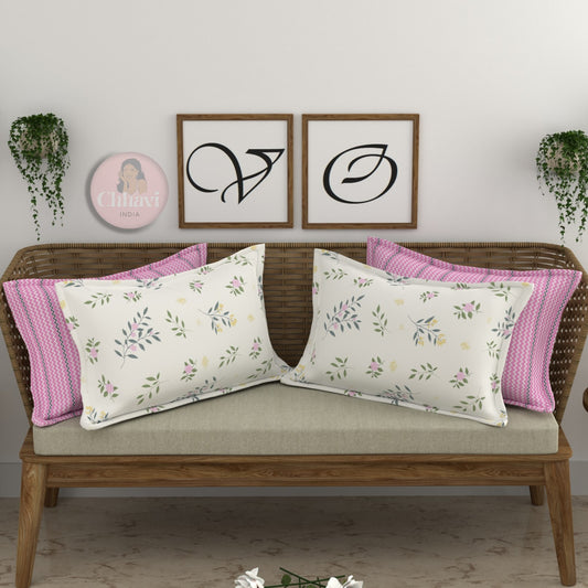 CHHAVI INDIA Microfiber Pillow Cover