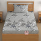 CHHAVI INDIA 180 TC Microfiber Printed Single Bedsheet With 1 Pillow Cover
