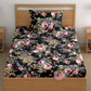 CHHAVI INDIA 180 TC Microfiber Printed Single Bedsheet With 1 Pillow Cover