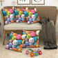 CHHAVI INDIA Microfiber Cushions Cover Pack of 5