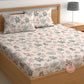 CHHAVI INDIA 210 TC Microfiber Printed Double Bedsheet With 2 Pillow Covers