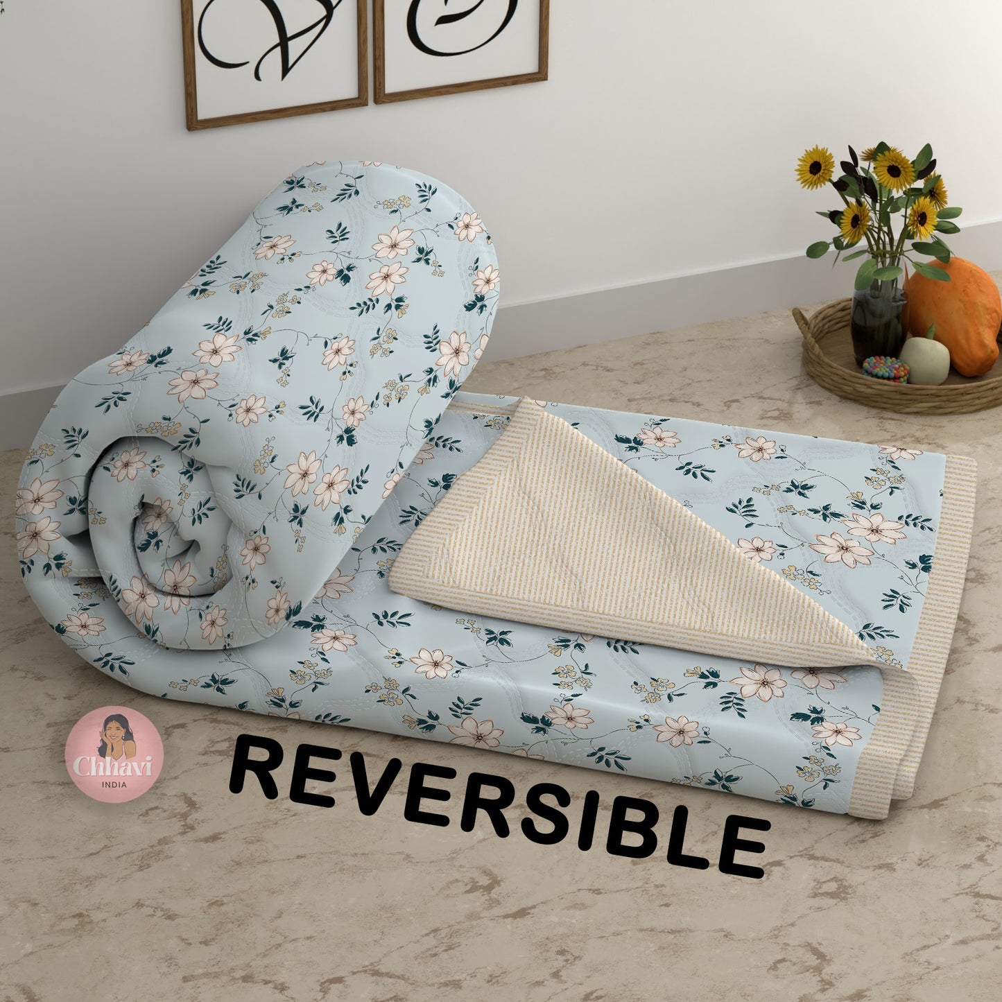 Chhavi india 210 TC single Bed Comforter