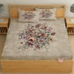 CHHAVI INDIA 210 TC Microfiber Printed King Size Bedsheet With 2 Pillow Covers