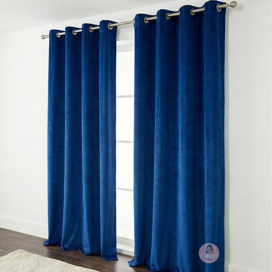 CHHAVI INDIA VELVET DOOR CURTAIN PACK OF 2