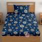 CHHAVI INDIA 180 TC Microfiber Printed Single Bedsheet With 1 Pillow Cover