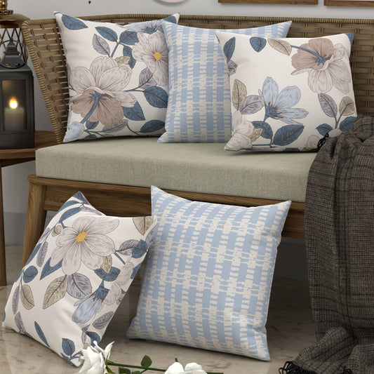 CHHAVI INDIA Microfiber Cushions Cover