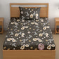 CHHAVI INDIA 180 TC Microfiber Printed Single Bedsheet With 1 Pillow Cover