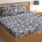 CHHAVI INDIA 210 TC Microfiber Printed King Size Bedsheet With Pillow Covers