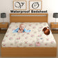 CHHAVI INDIA 210 TC Microfiber Waterproof Printed Fitted (Elastic) Bedsheet