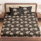 CHHAVI INDIA 210 TC Microfiber Printed King Size Bedsheet With Pillow Covers