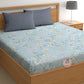 CHHAVI INDIA 210 TC Microfiber Printed King Size Bedsheet With 2 Pillow Covers