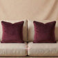 CHHAVI INDIA Velvet Cushions Cover