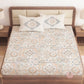 CHHAVI INDIA 210 TC Microfiber Printed King Size Bedsheet With Pillow Covers
